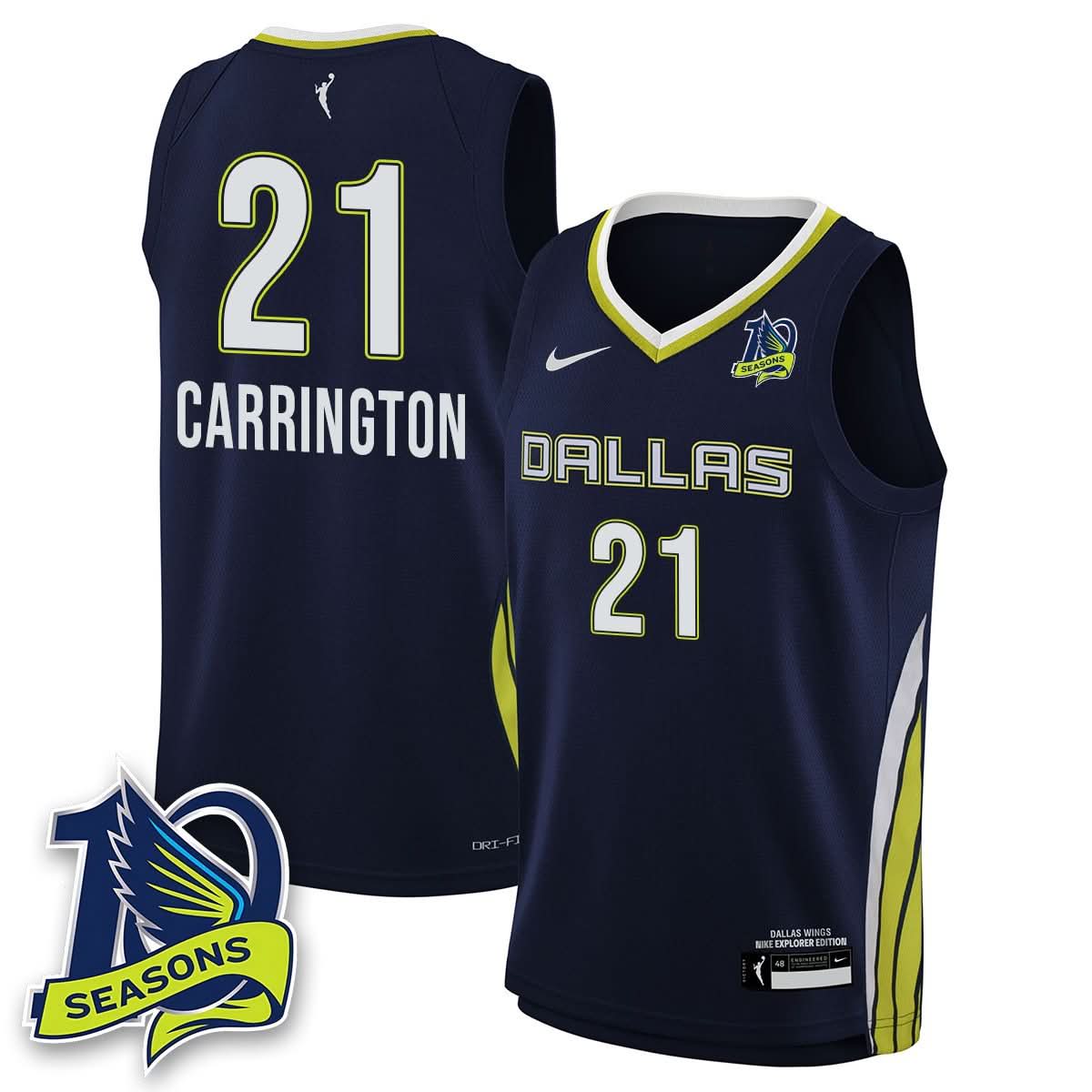 Dallas Wings 2025 Limited Jersey - All Stitched