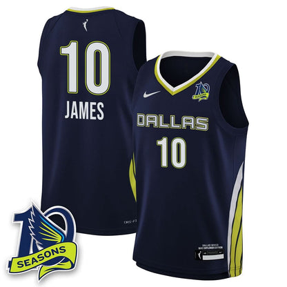Dallas Wings 2025 Limited Jersey - All Stitched