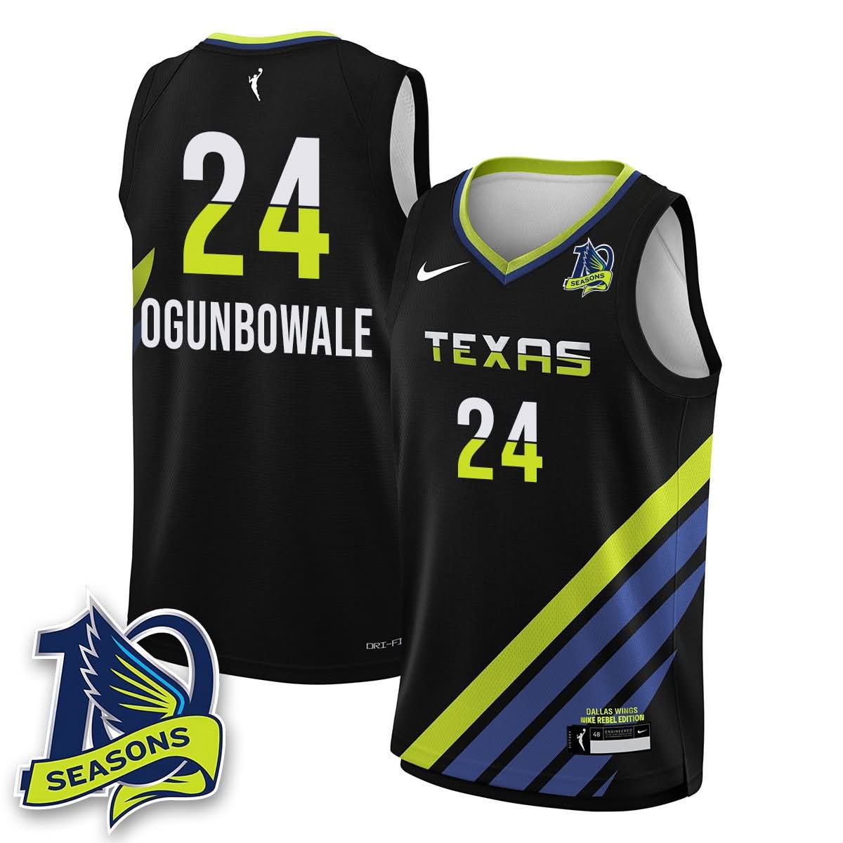 Dallas Wings 2025 Limited Jersey - All Stitched