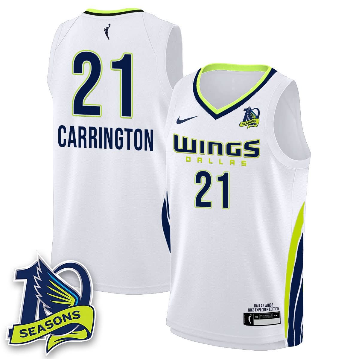 Dallas Wings 2025 Limited Jersey - All Stitched