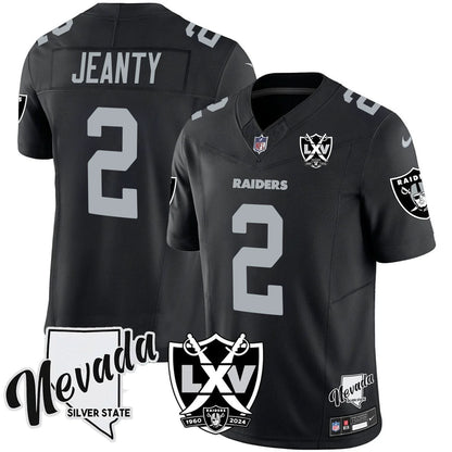 Raiders 2025 Vapor Limited Jersey - 65th Anniversary - All Stitched