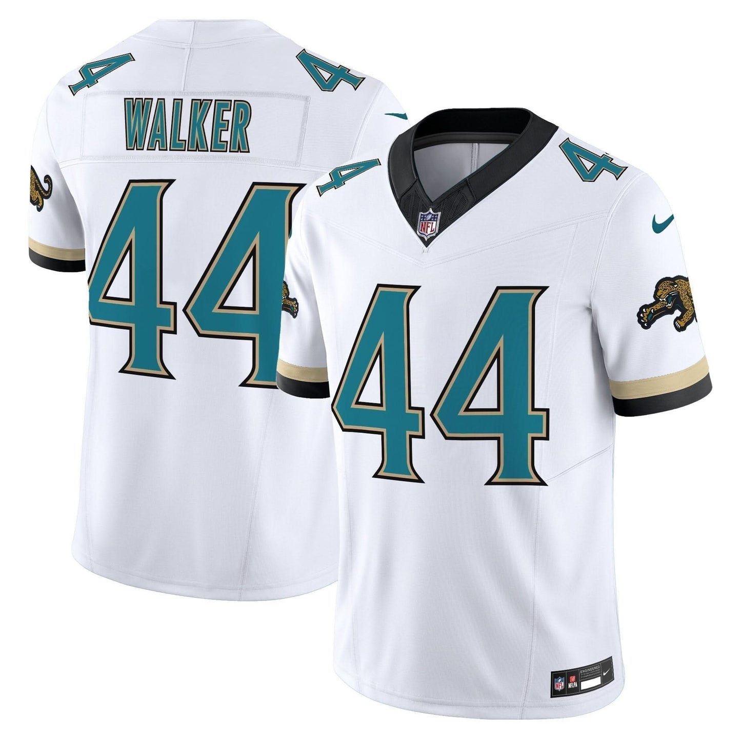 Jacksonville Jaguars Throwback Vapor Limited Jersey - All Stitched