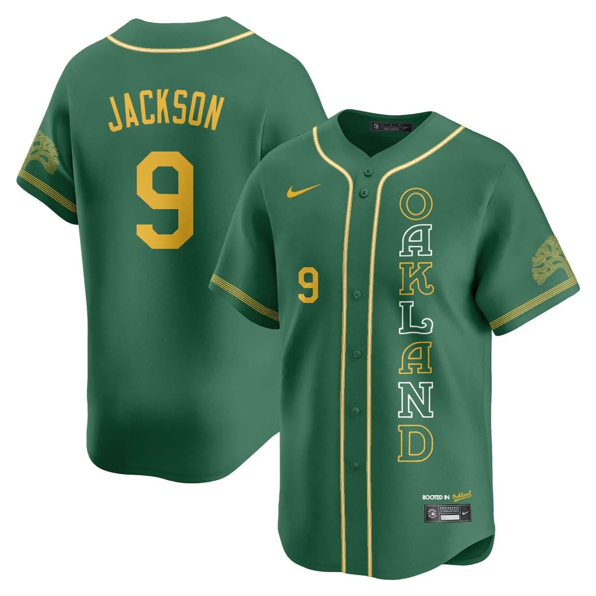 Oakland Athletics City Connect Concept Jersey - All Stitched