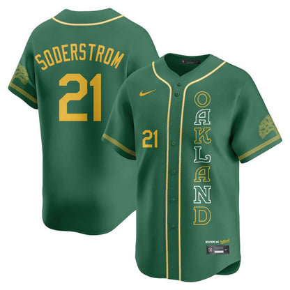 Oakland Athletics City Connect Concept Jersey - All Stitched