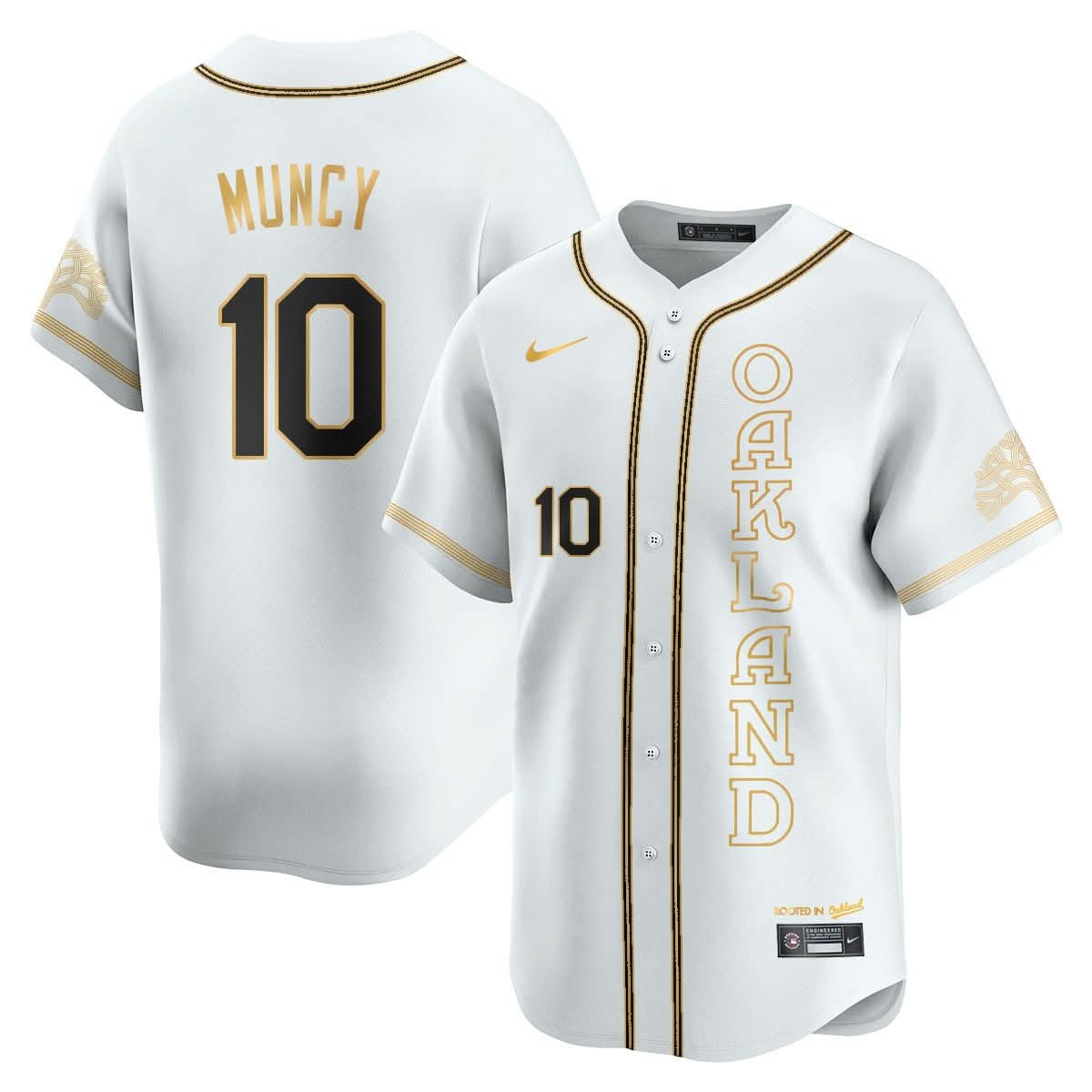 Oakland Athletics City Connect Concept Jersey - All Stitched
