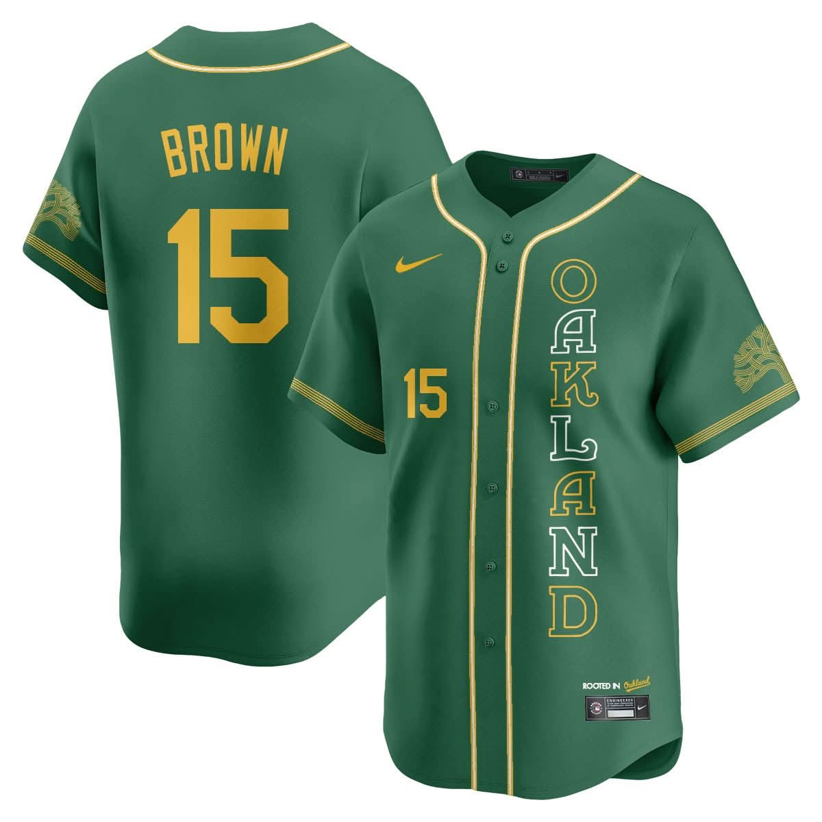 Oakland Athletics City Connect Concept Jersey - All Stitched