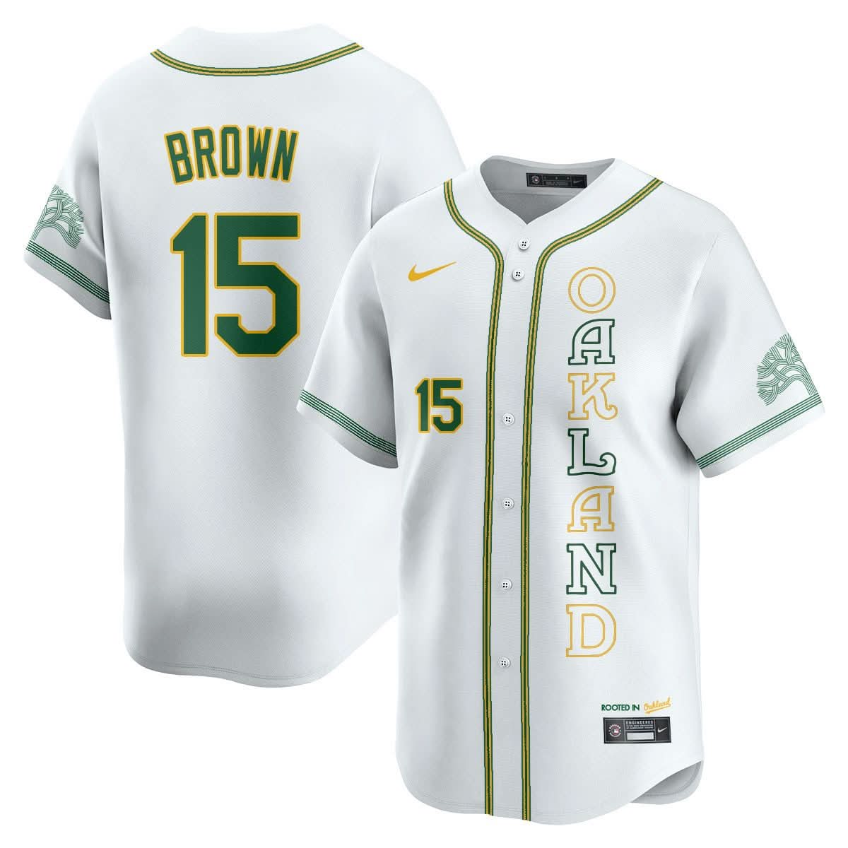 Oakland Athletics City Connect Concept Jersey - All Stitched
