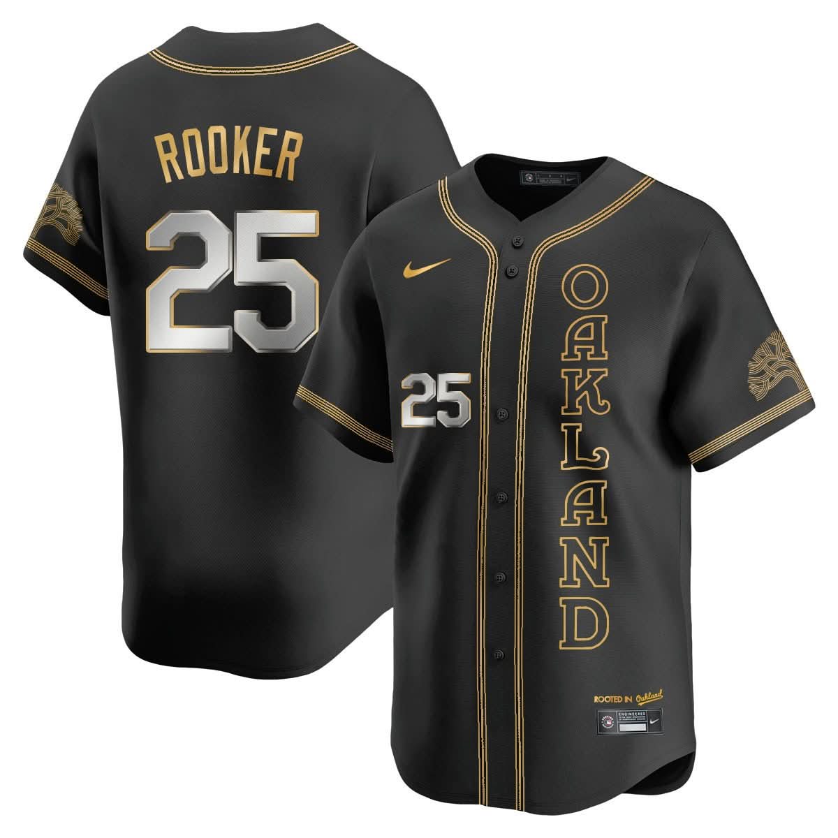 Oakland Athletics City Connect Concept Jersey - All Stitched