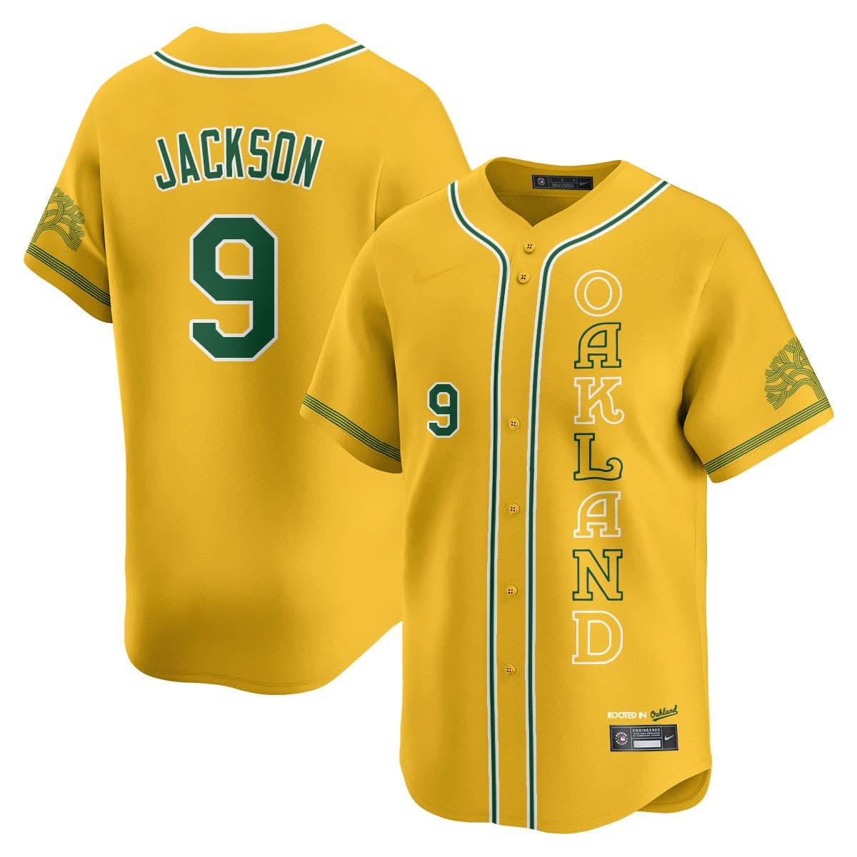 Oakland Athletics City Connect Concept Jersey - All Stitched