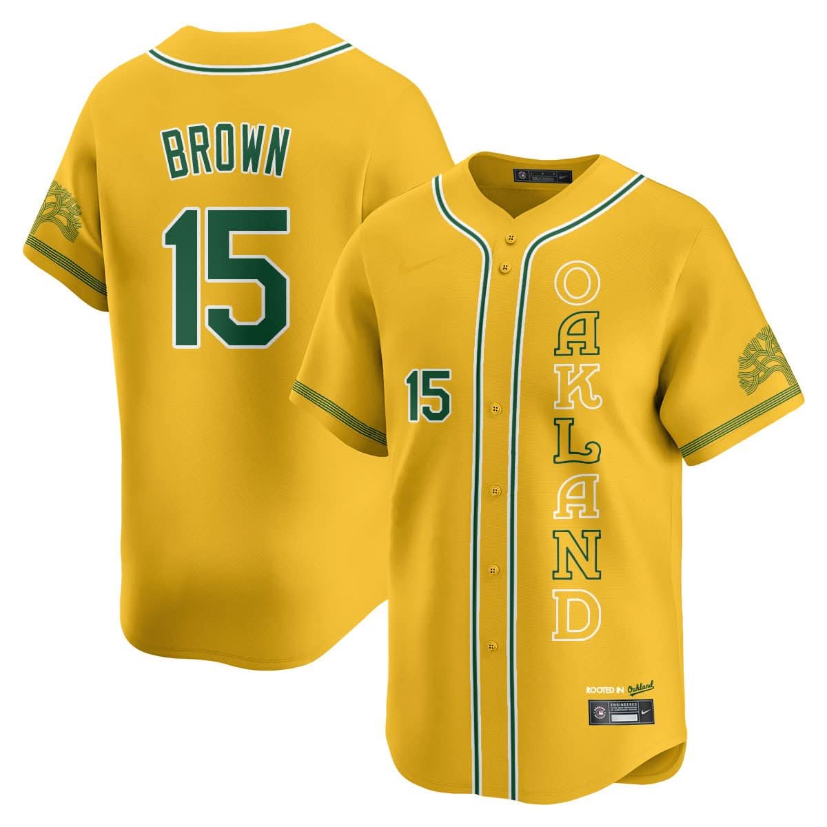 Oakland Athletics City Connect Concept Jersey - All Stitched