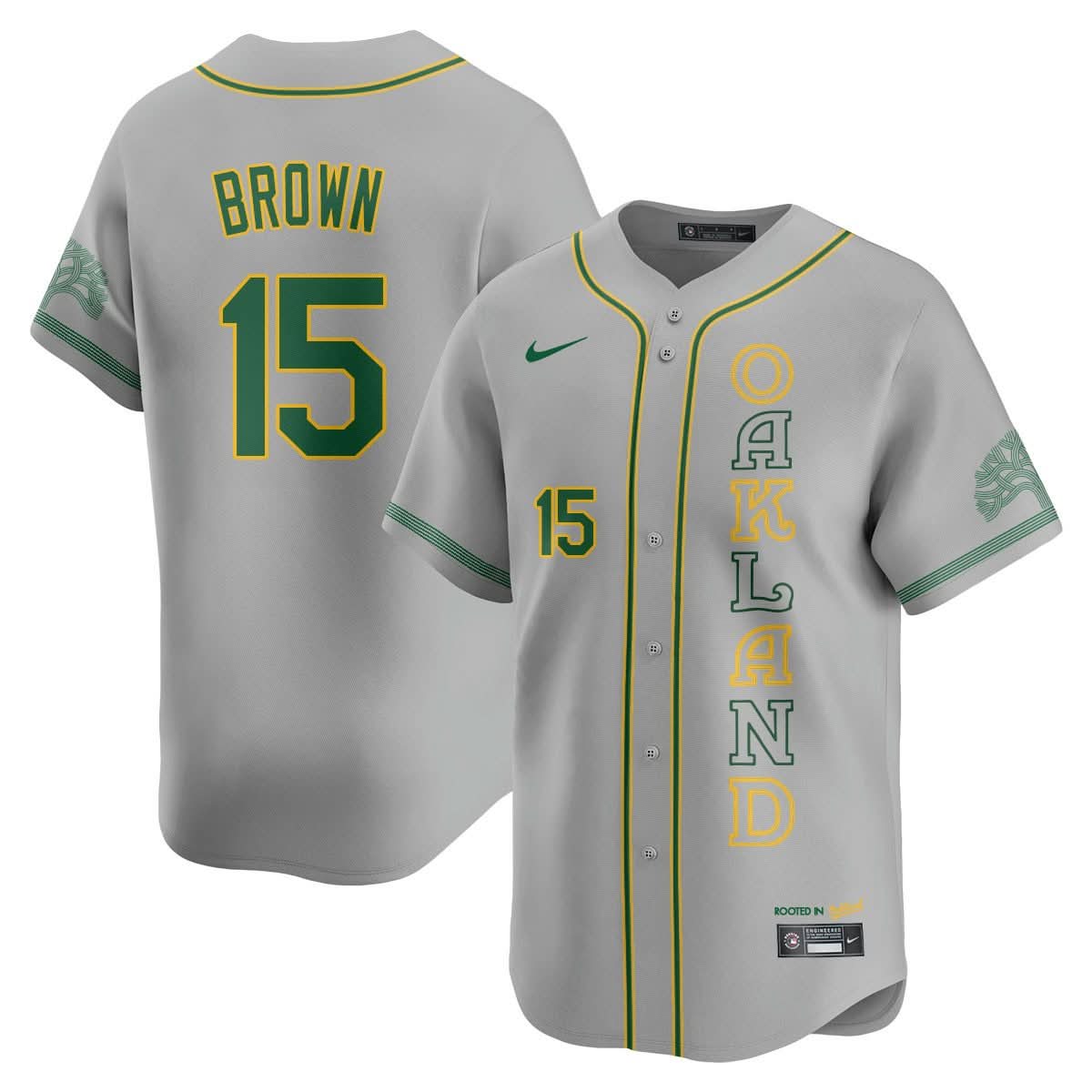 Oakland Athletics City Connect Concept Jersey - All Stitched