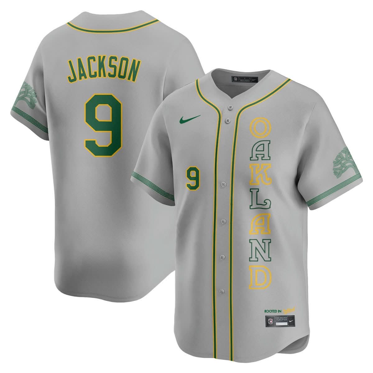Oakland Athletics City Connect Concept Jersey - All Stitched