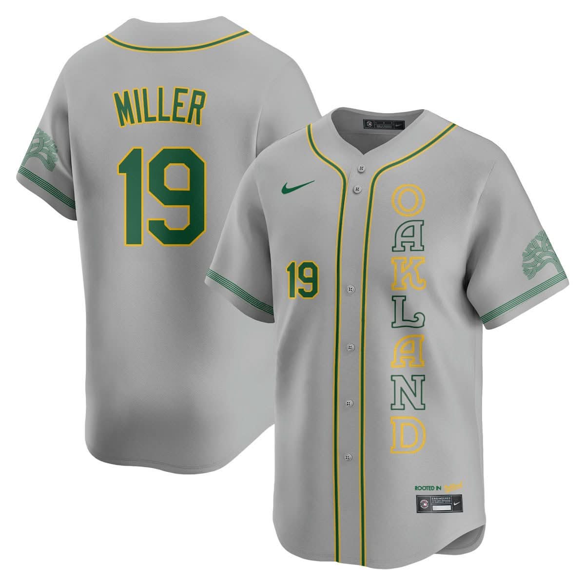 Oakland Athletics City Connect Concept Jersey - All Stitched