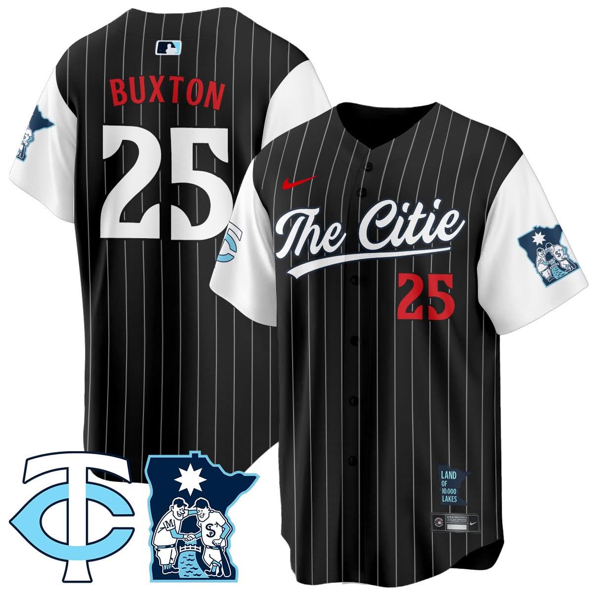 Minnesota Twins City Connect Concept Jersey - All Stitched