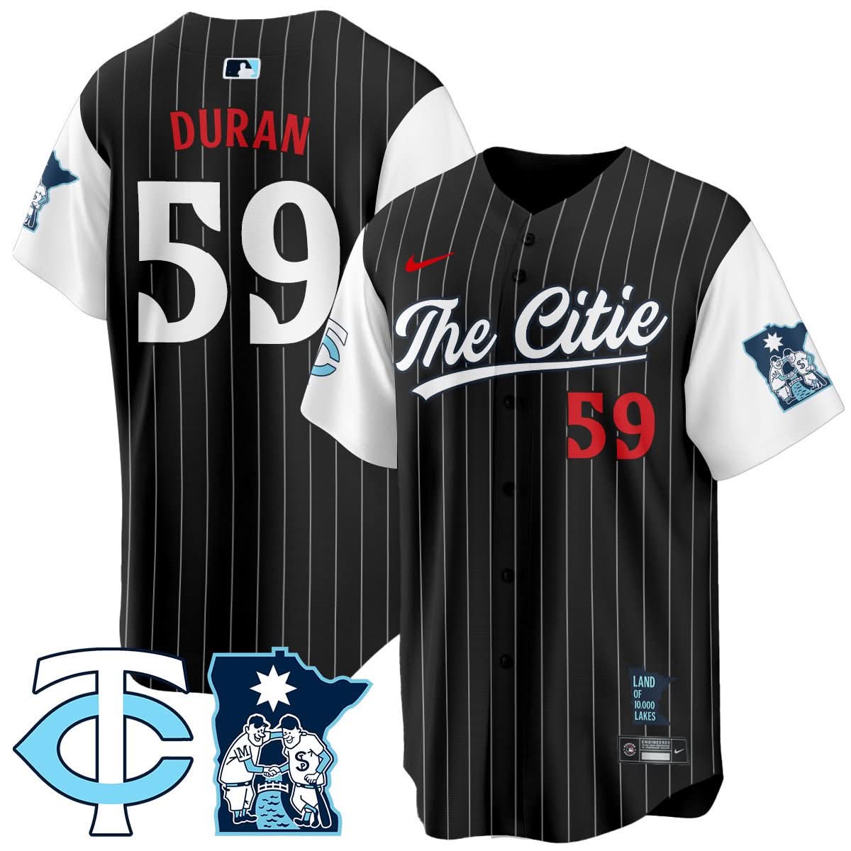 Minnesota Twins City Connect Concept Jersey - All Stitched