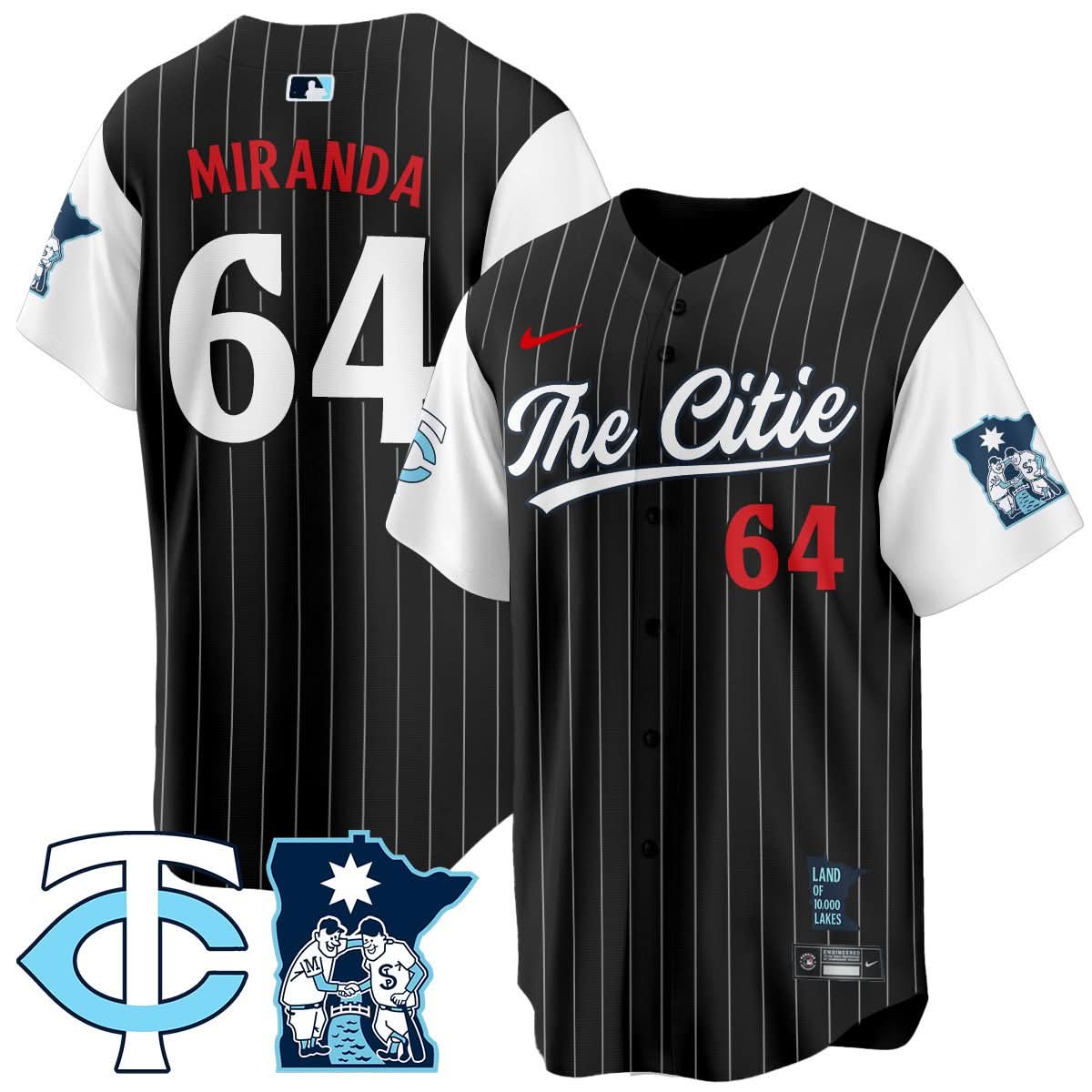Minnesota Twins City Connect Concept Jersey - All Stitched