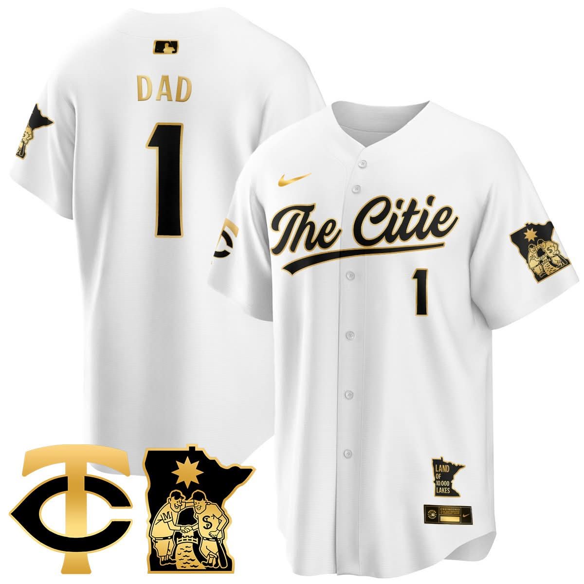 Minnesota Twins City Connect Concept Jersey - All Stitched