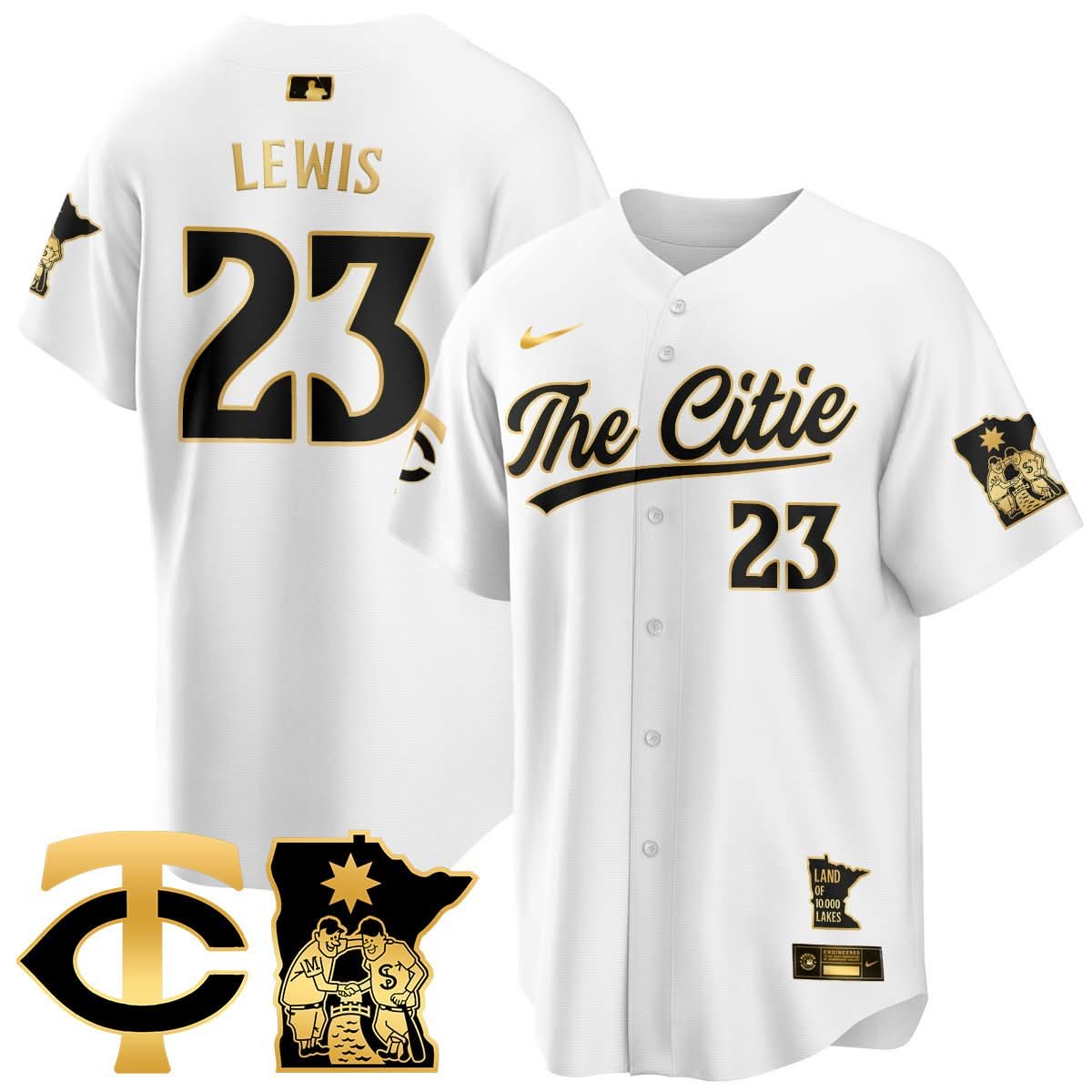 Minnesota Twins City Connect Concept Jersey - All Stitched