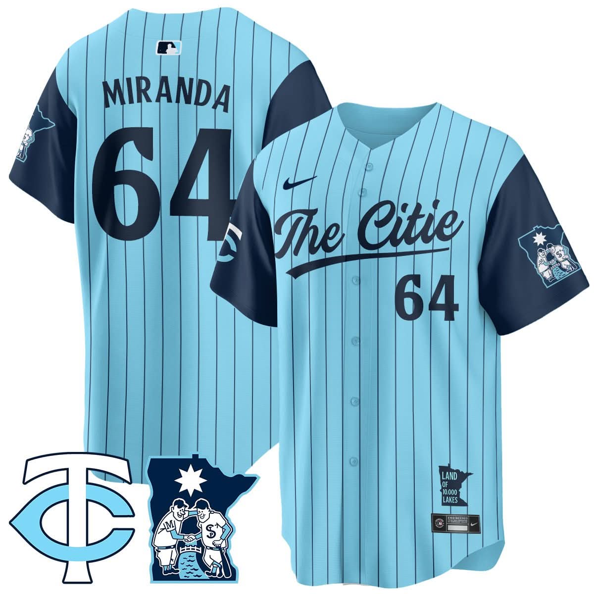 Minnesota Twins City Connect Concept Jersey - All Stitched