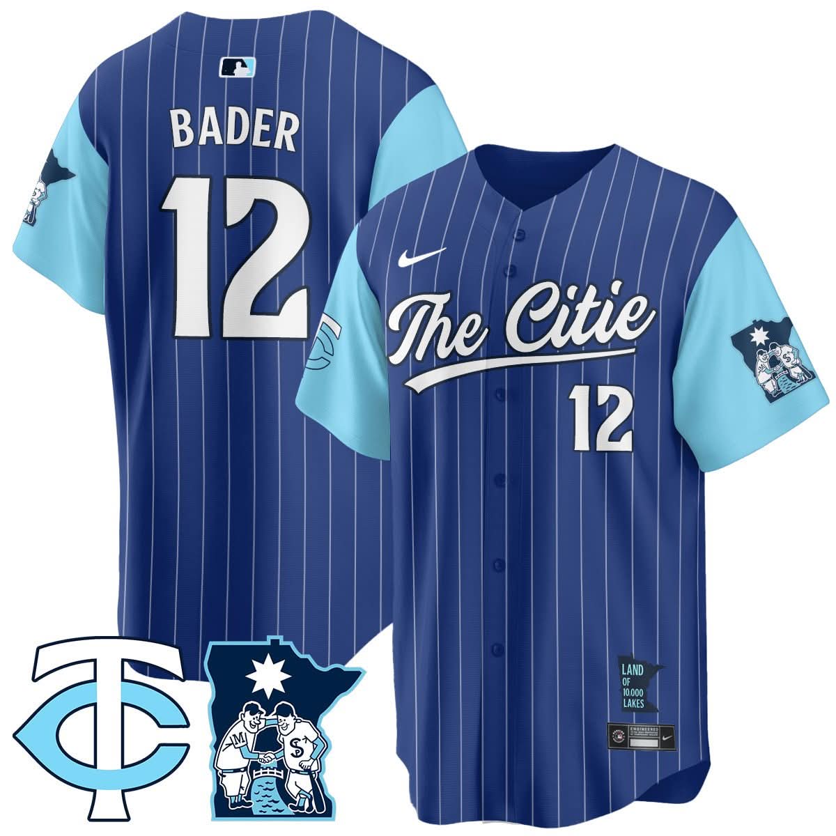 Minnesota Twins City Connect Concept Jersey - All Stitched