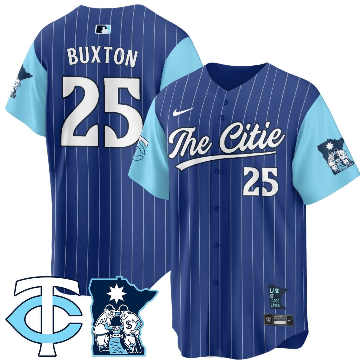 Minnesota Twins City Connect Concept Jersey - All Stitched