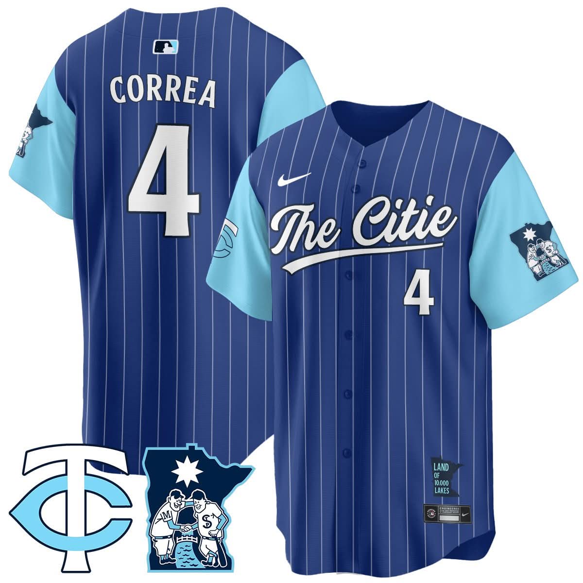 Minnesota Twins City Connect Concept Jersey - All Stitched