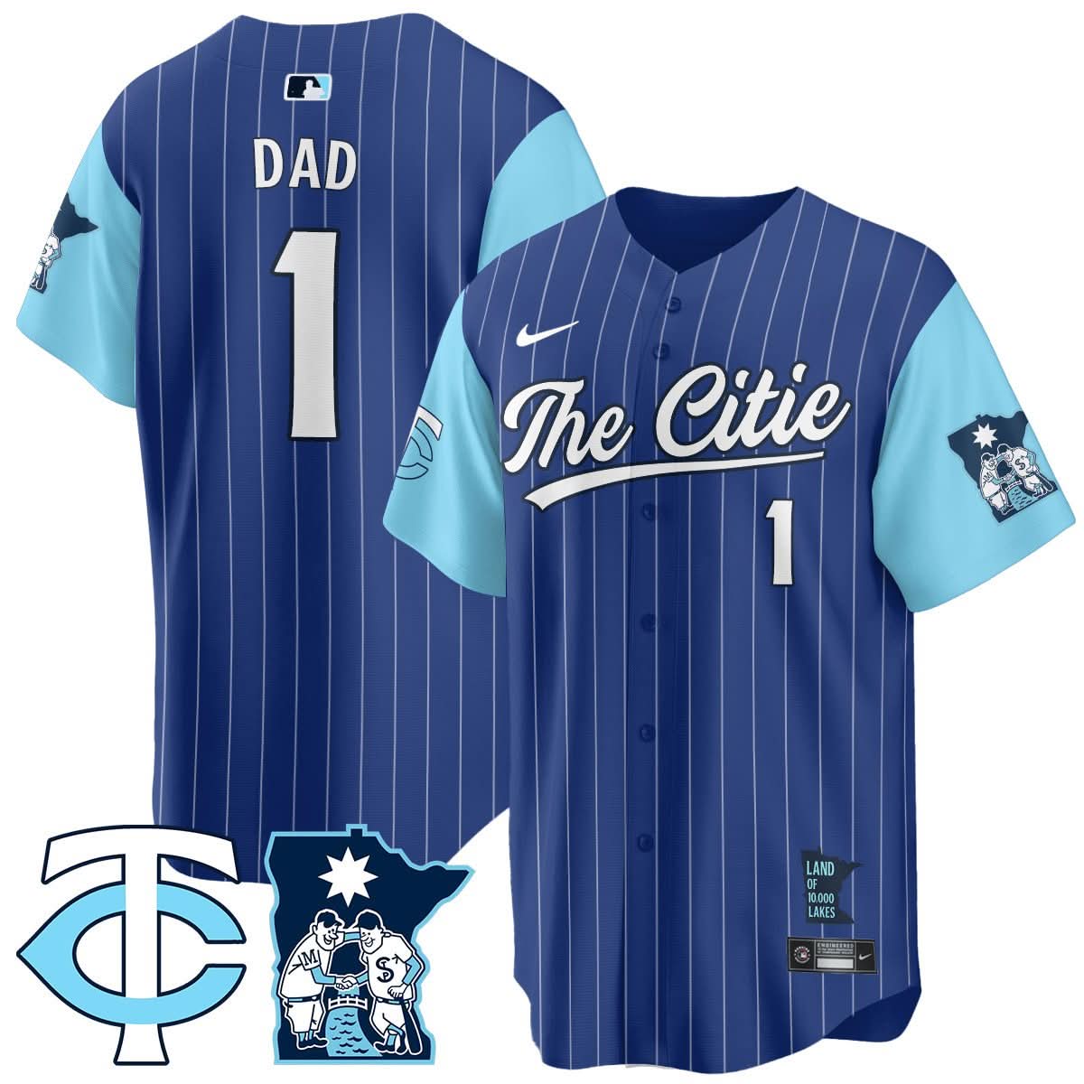 Minnesota Twins City Connect Concept Jersey - All Stitched