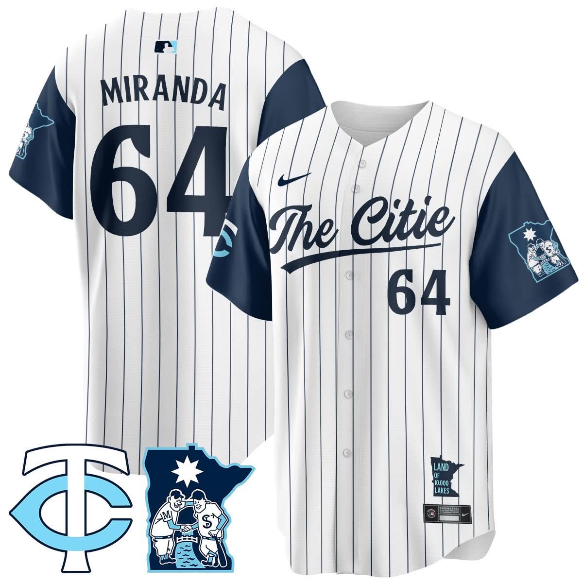 Minnesota Twins City Connect Concept Jersey - All Stitched
