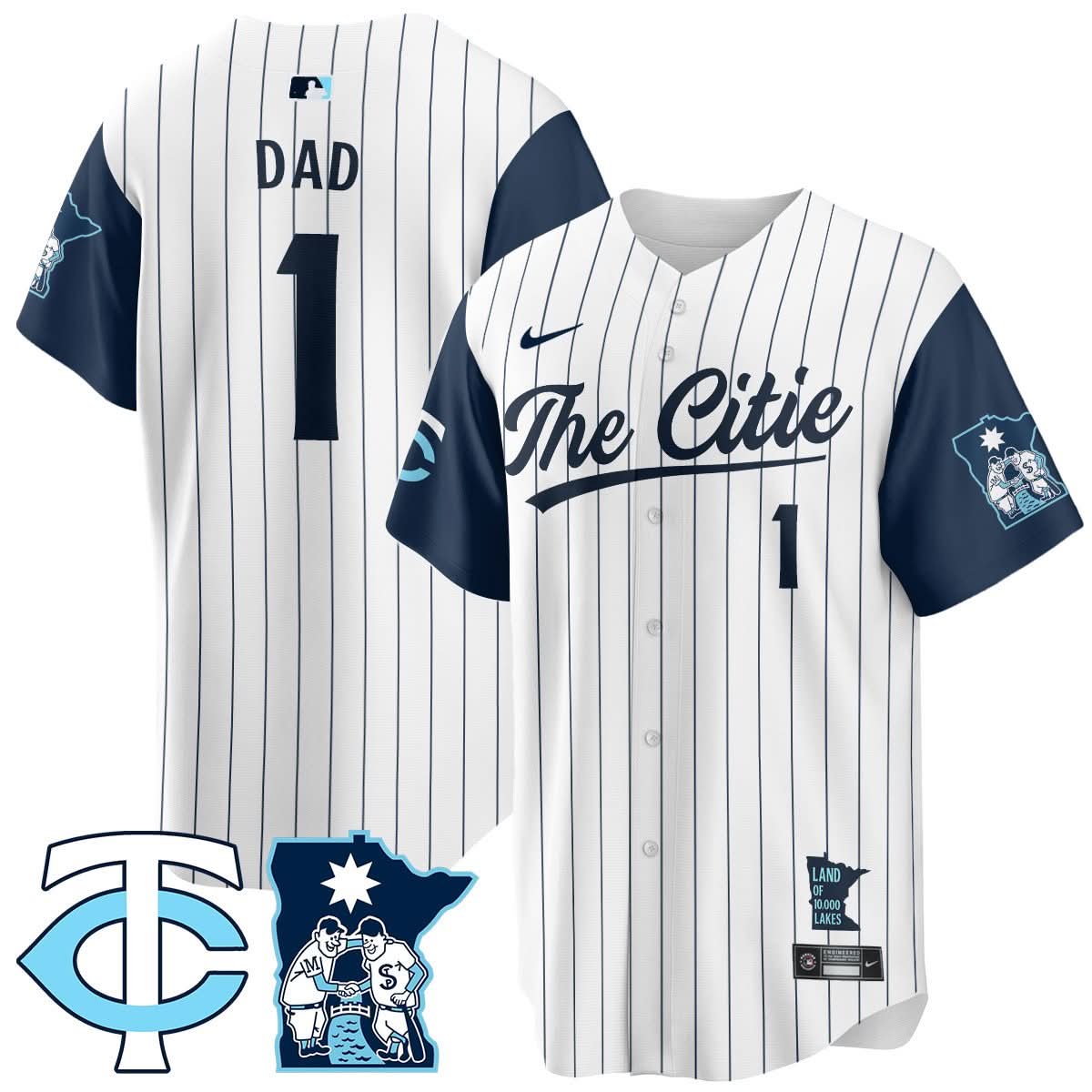 Minnesota Twins City Connect Concept Jersey - All Stitched