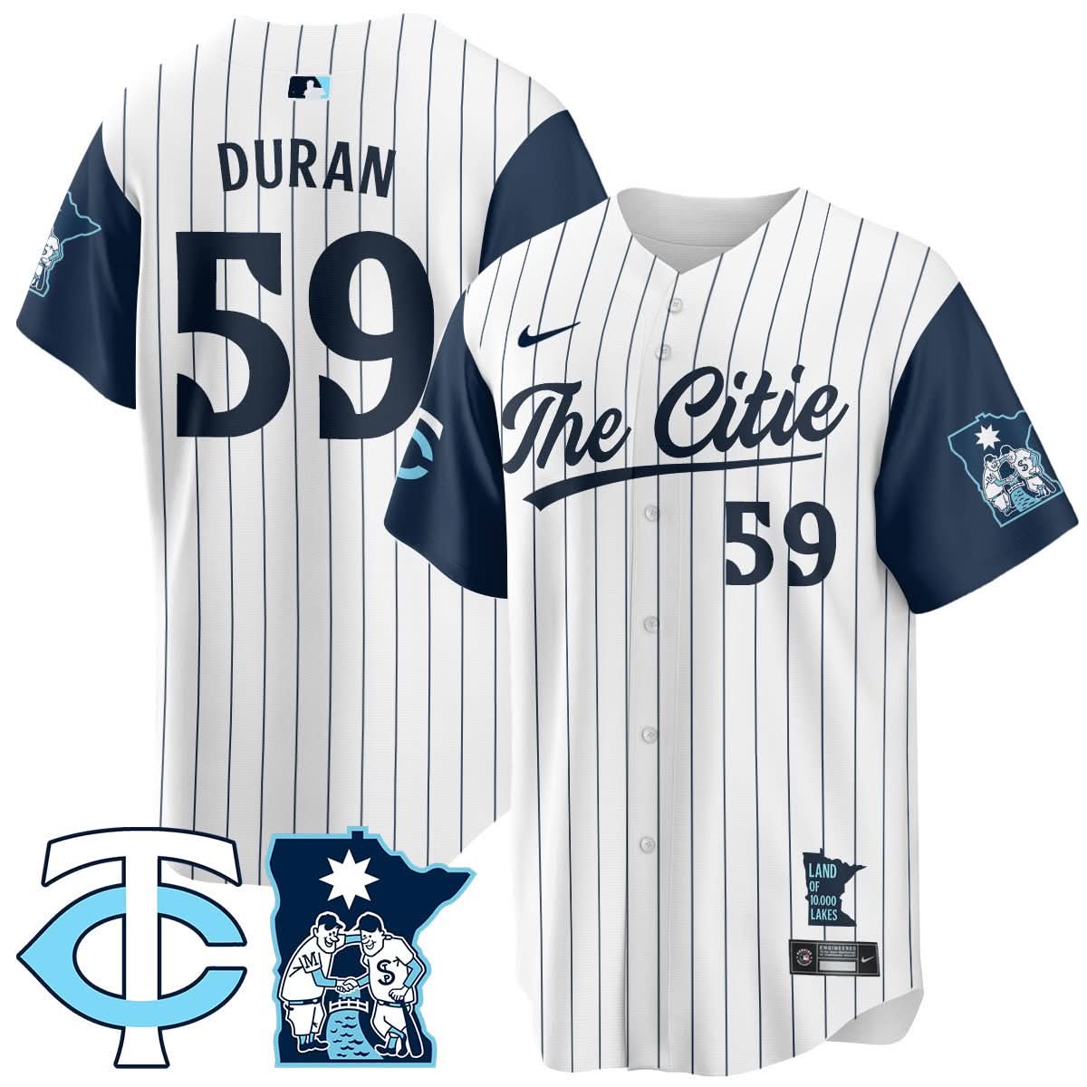 Minnesota Twins City Connect Concept Jersey - All Stitched