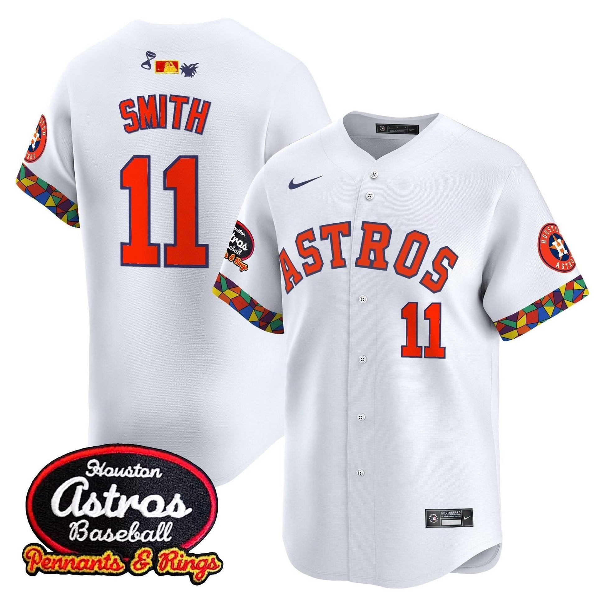 Houston Astros x El Tiempo Cantina Vapor Premier Limited Jersey - All Stitched