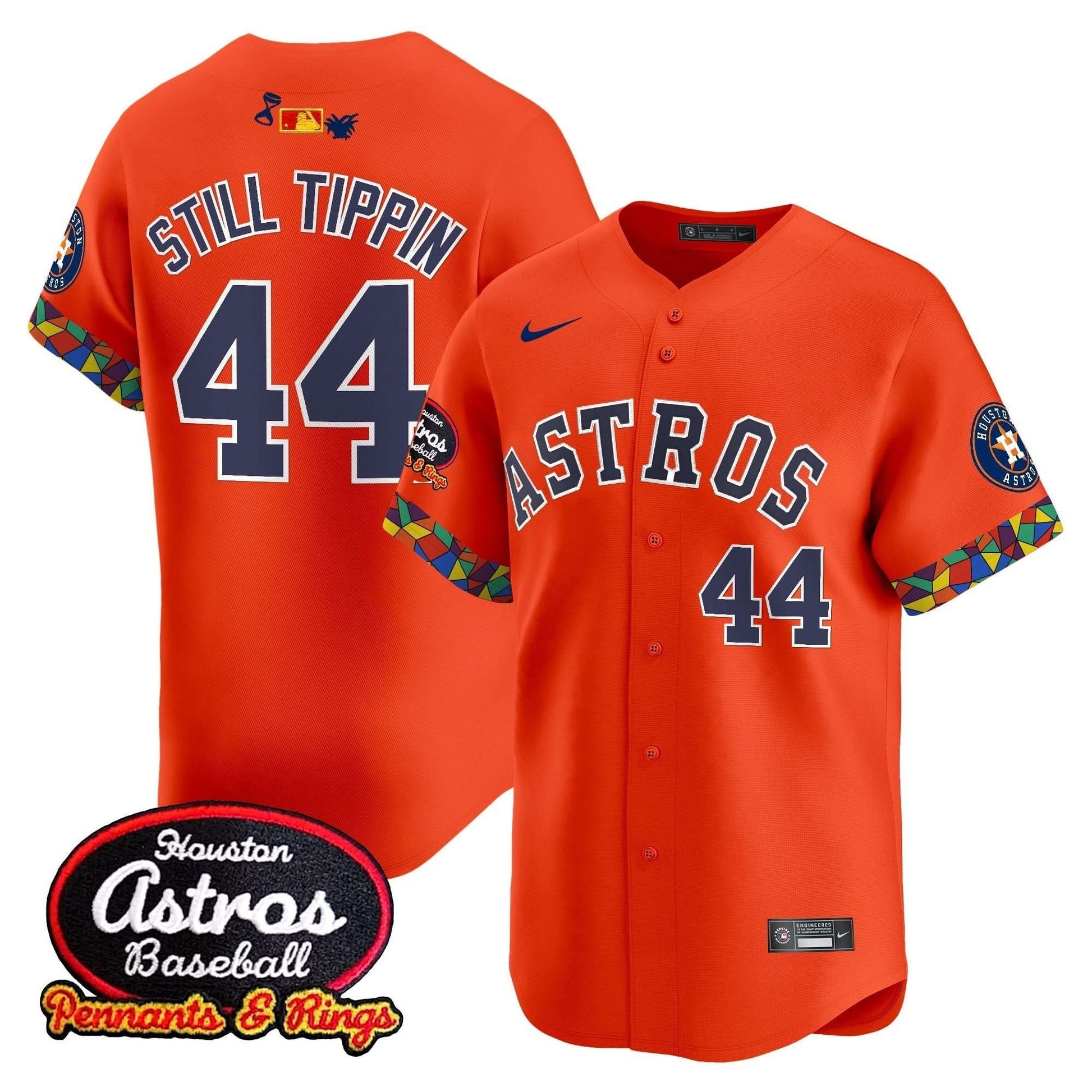 Houston Astros x El Tiempo Cantina Vapor Premier Limited Jersey - All Stitched
