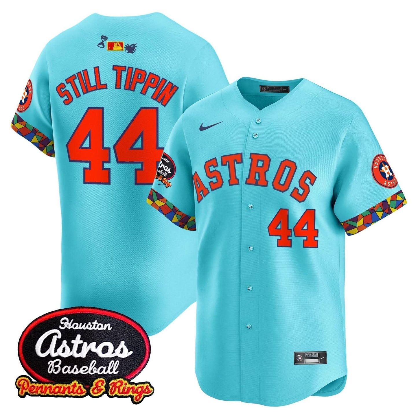 Houston Astros x El Tiempo Cantina Vapor Premier Limited Jersey - All Stitched