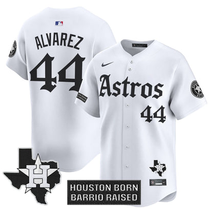 Houston Astros 'Gothic Edition' Vapor Premier Limited Jersey - All Stitched