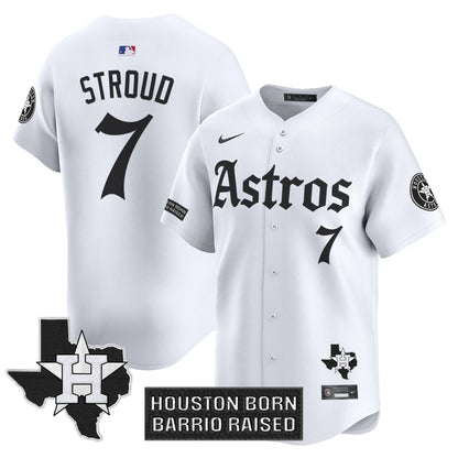 Houston Astros 'Gothic Edition' Vapor Premier Limited Jersey - All Stitched