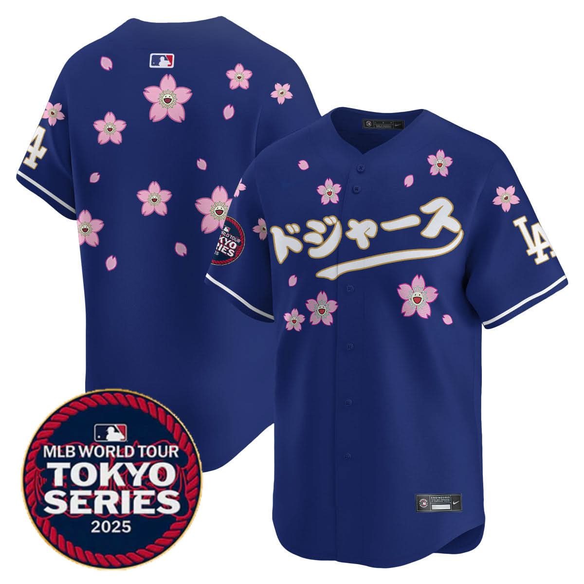 Los Angeles Dodgers Tokyo Series 2025 Vapor Limited Jersey N6 - Stitched