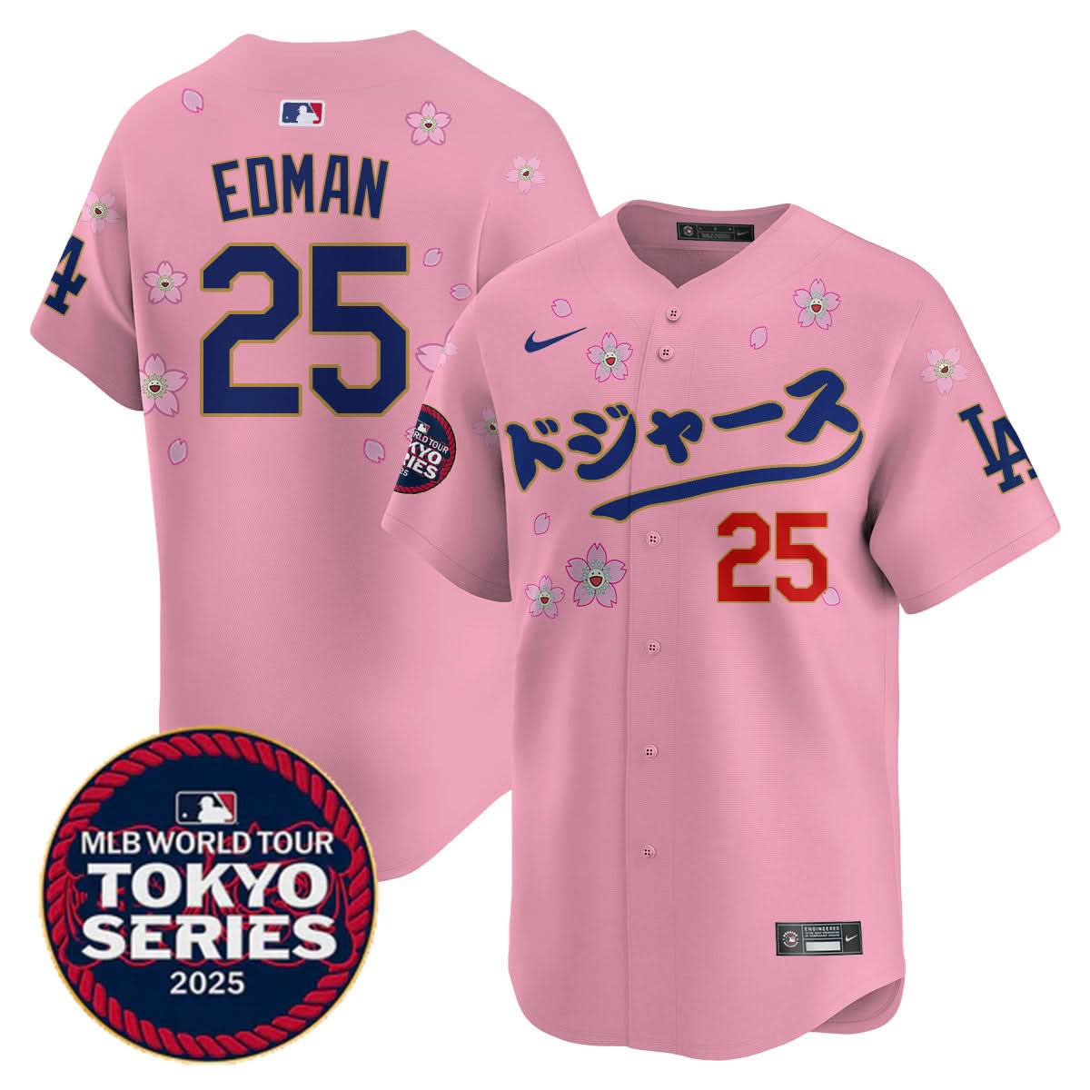 Los Angeles Dodgers Tokyo Series 2025 Vapor Limited Jersey N6 - Stitched