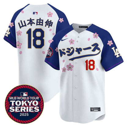Los Angeles Dodgers Tokyo Series 2025 Vapor Limited Jersey N6 - Stitched