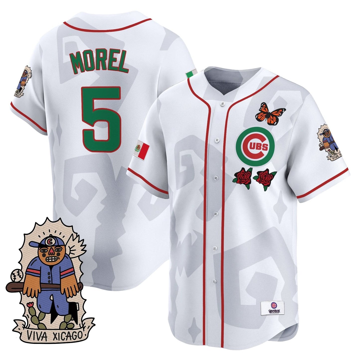 2025 Chicago Cubs Mexican Heritage Vapor Premier Limited Jersey - Stitched