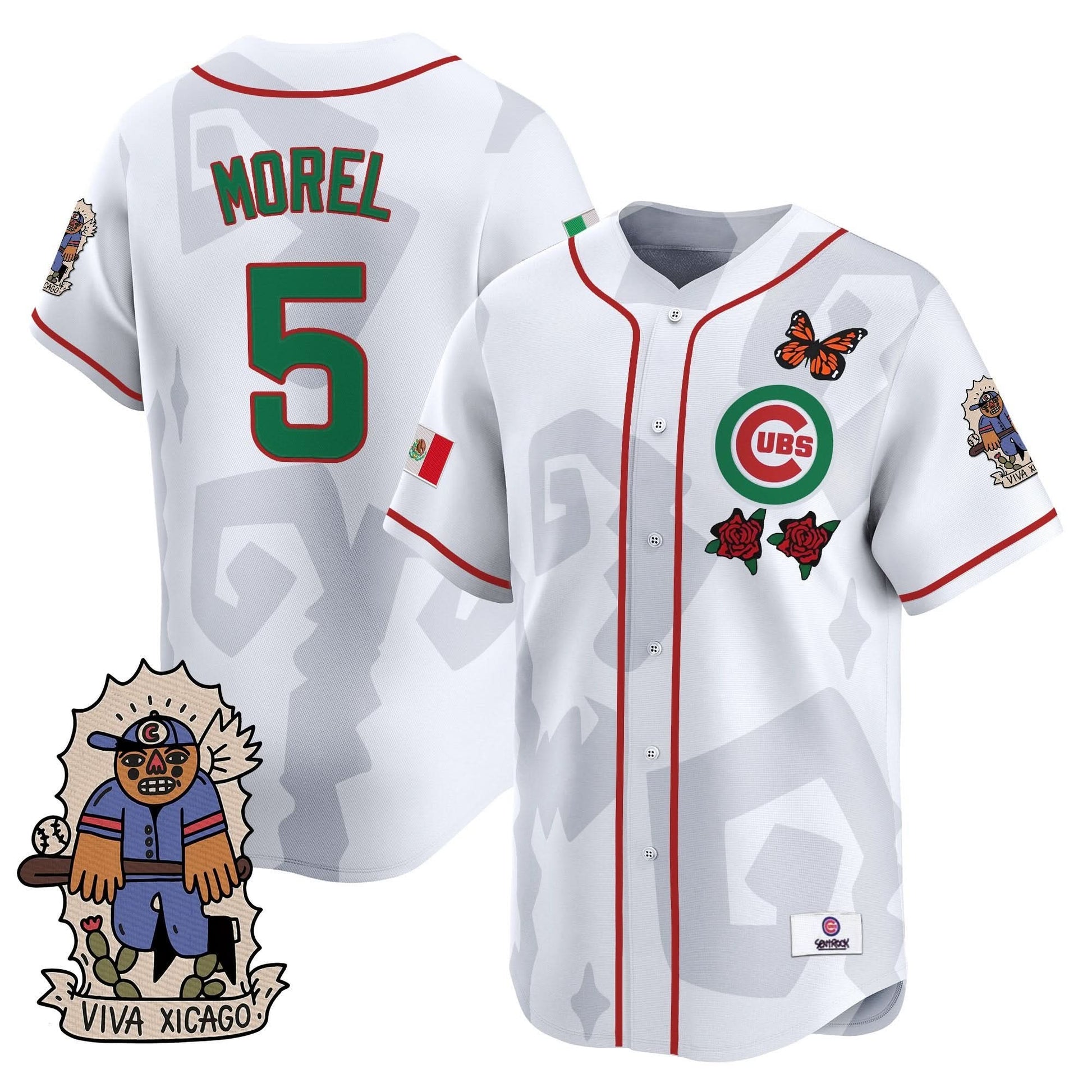 2025 Chicago Cubs Mexican Heritage Vapor Premier Limited Jersey - Stitched