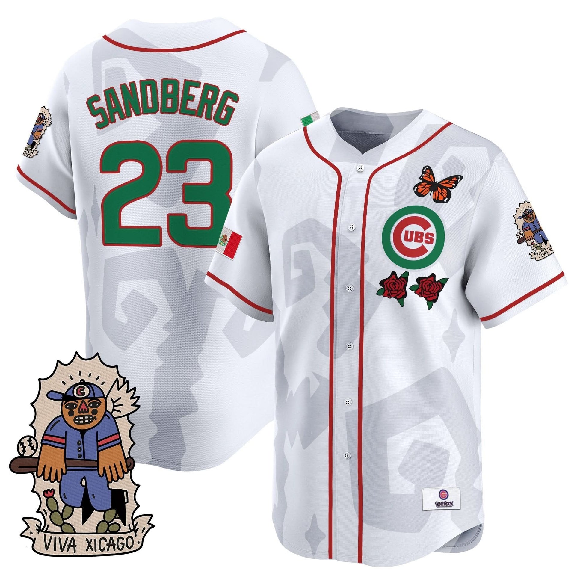 2025 Chicago Cubs Mexican Heritage Vapor Premier Limited Jersey - Stitched