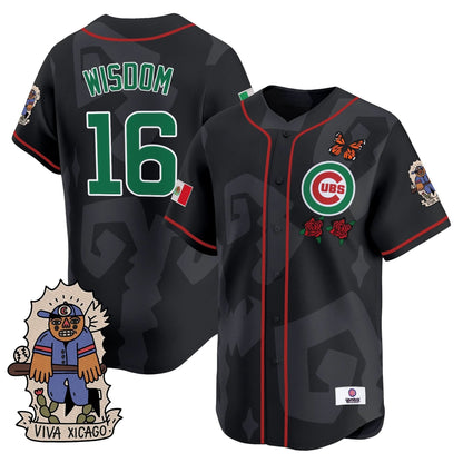 2025 Chicago Cubs Mexican Heritage Vapor Premier Limited Jersey - Stitched