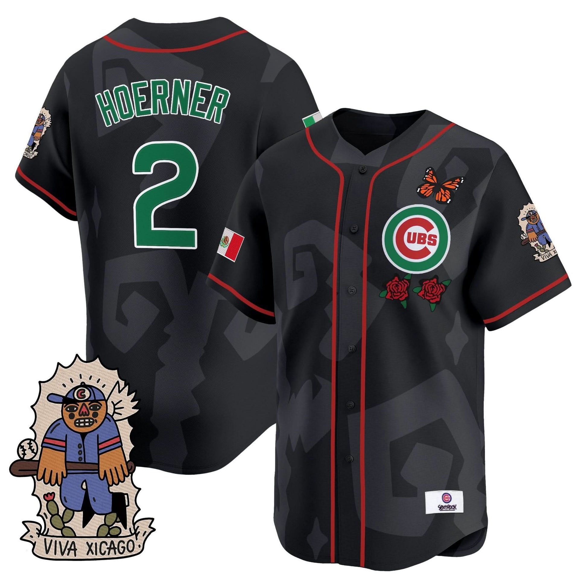 2025 Chicago Cubs Mexican Heritage Vapor Premier Limited Jersey - Stitched