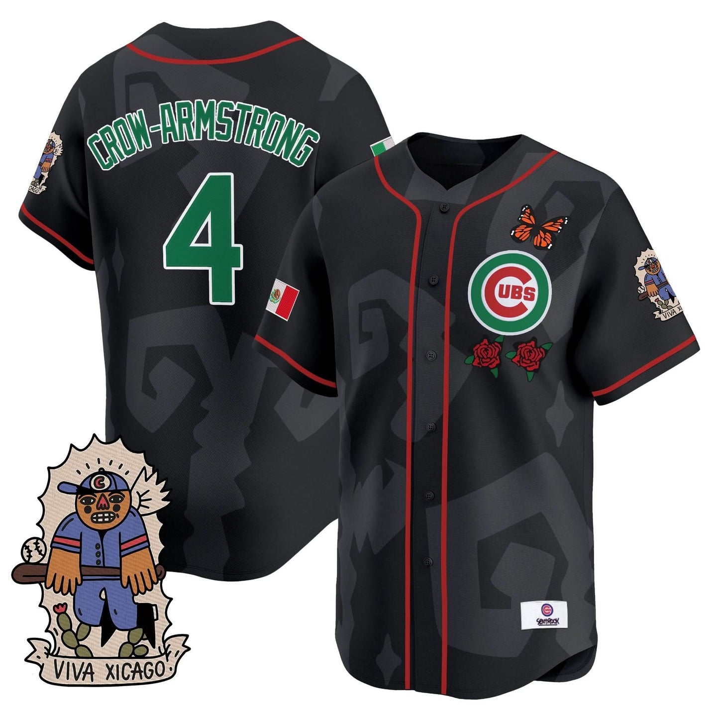 2025 Chicago Cubs Mexican Heritage Vapor Premier Limited Jersey - Stitched