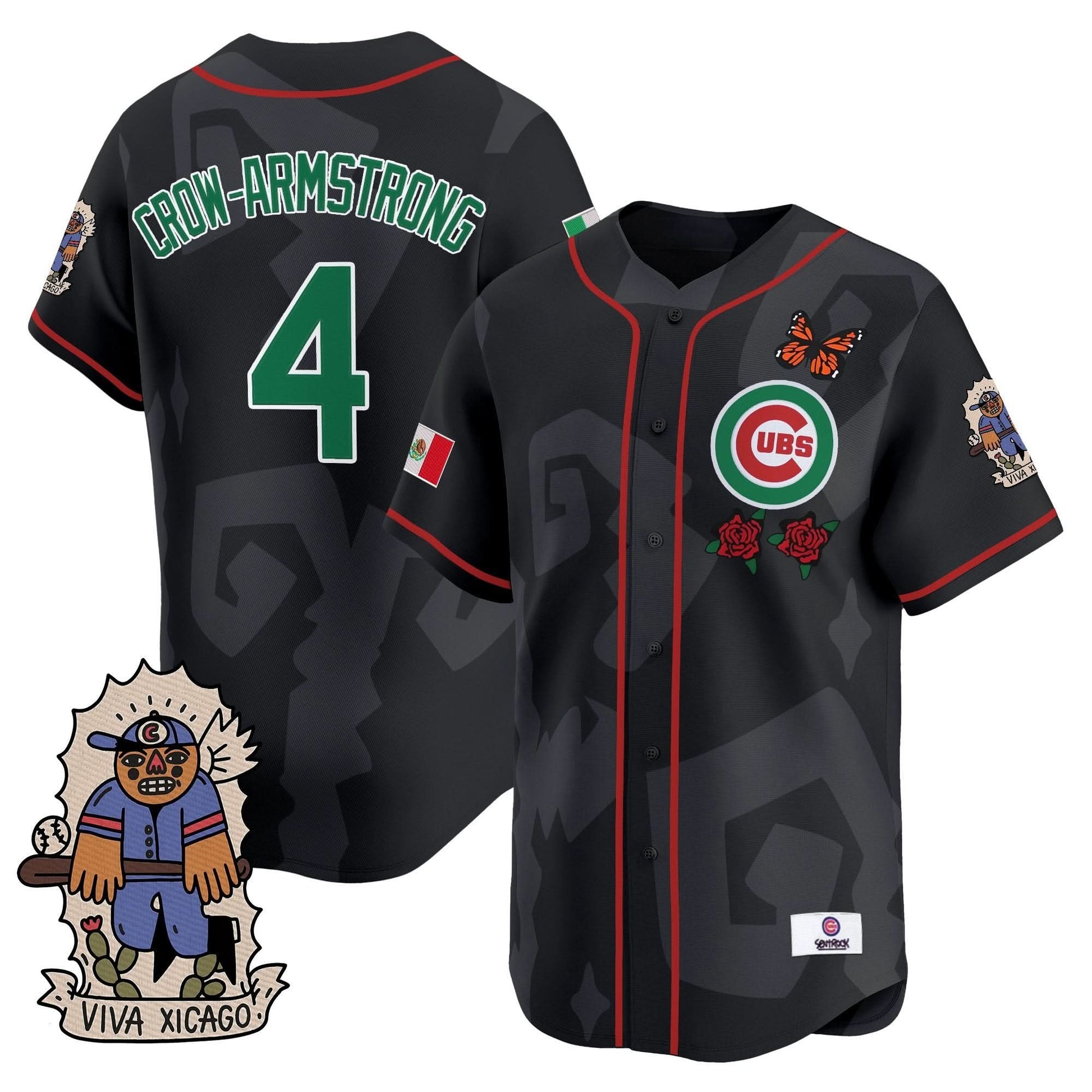 2025 Chicago Cubs Mexican Heritage Vapor Premier Limited Jersey - Stitched