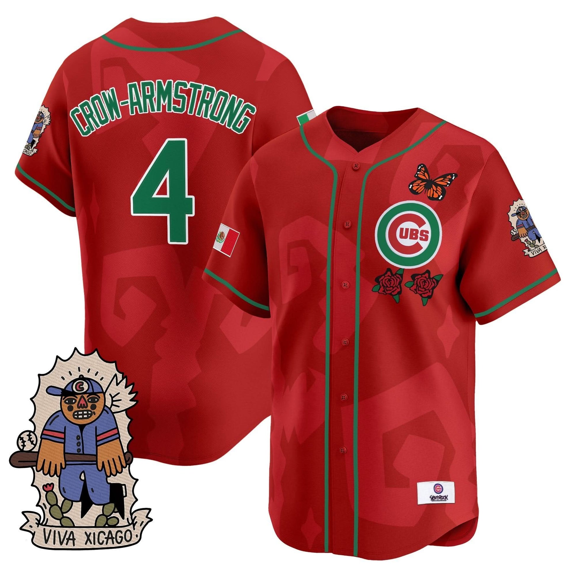 2025 Chicago Cubs Mexican Heritage Vapor Premier Limited Jersey - Stitched