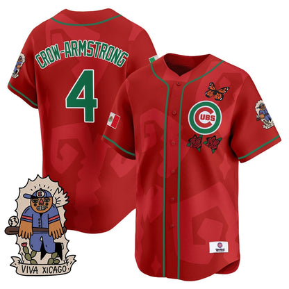 2025 Chicago Cubs Mexican Heritage Vapor Premier Limited Jersey - Stitched