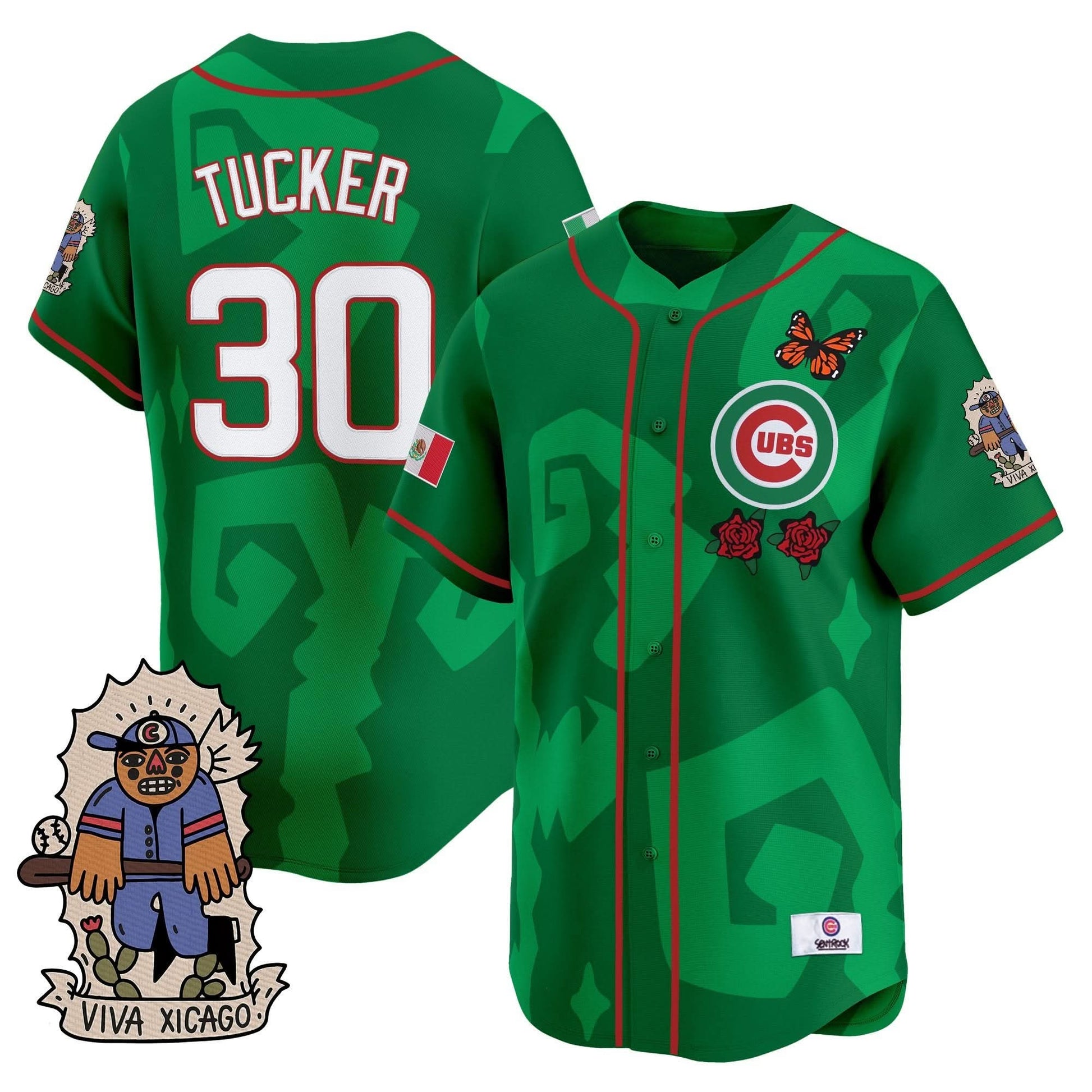 2025 Chicago Cubs Mexican Heritage Vapor Premier Limited Jersey - Stitched