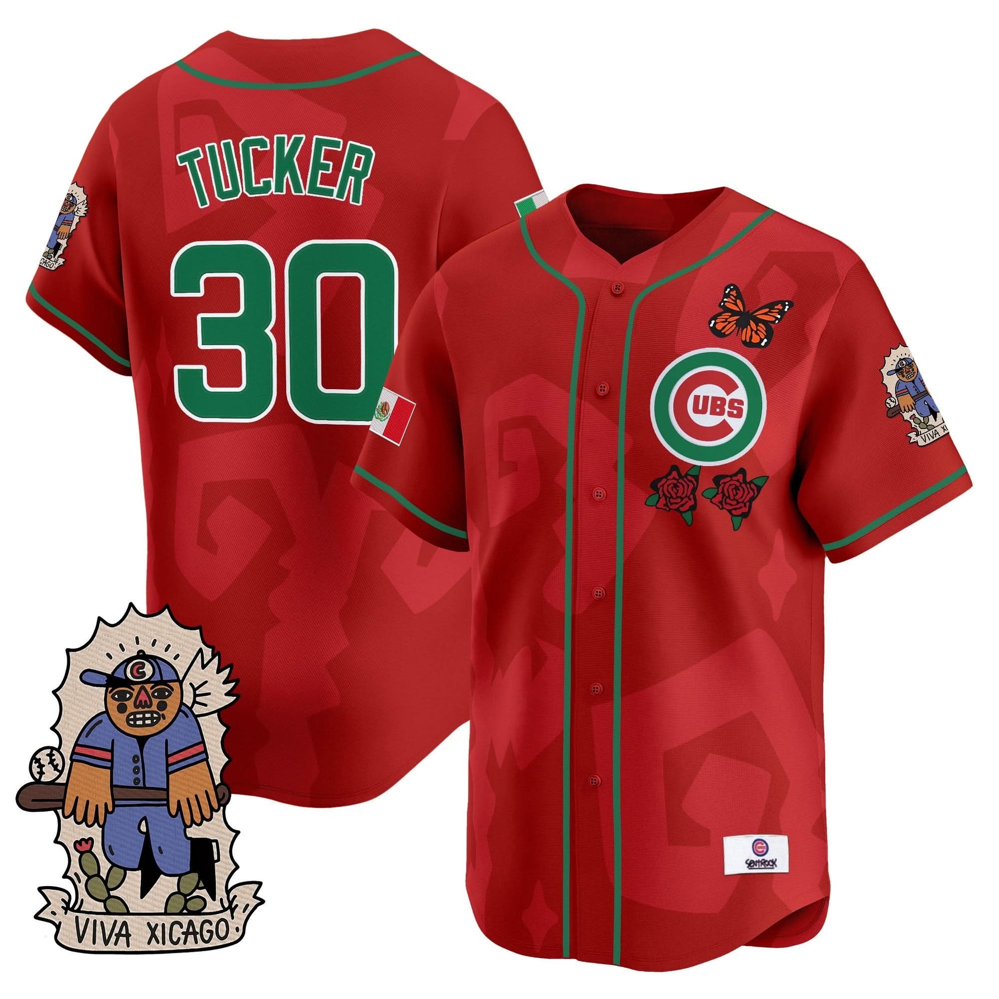 2025 Chicago Cubs Mexican Heritage Vapor Premier Limited Jersey - Stitched