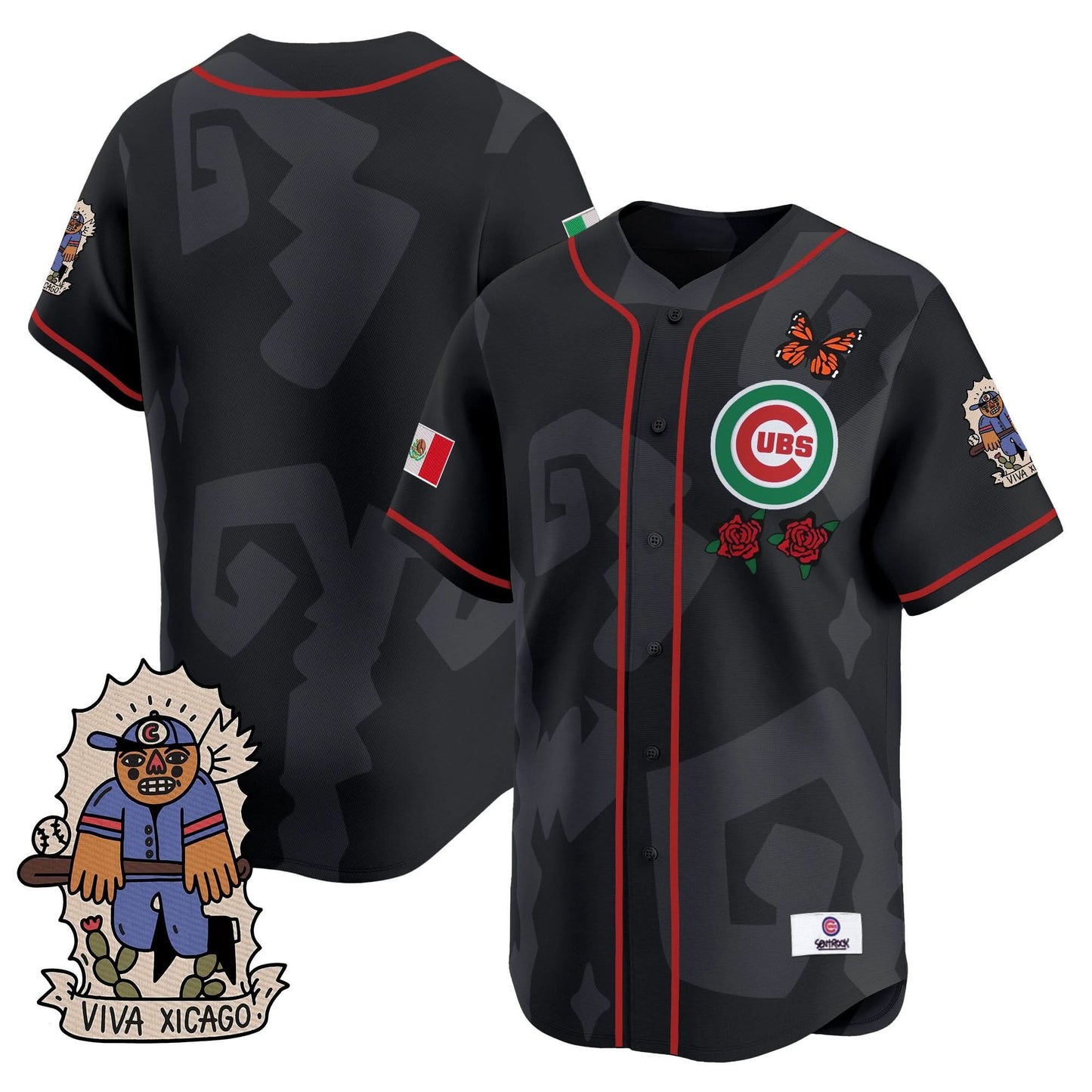 2025 Chicago Cubs Mexican Heritage Vapor Premier Limited Jersey - Stitched
